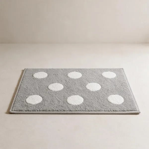 Textile_Minimalist_Polka_Dot_Bath_Mat