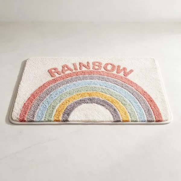 Tufted_Rainbow_Pattern_Bath_Mat