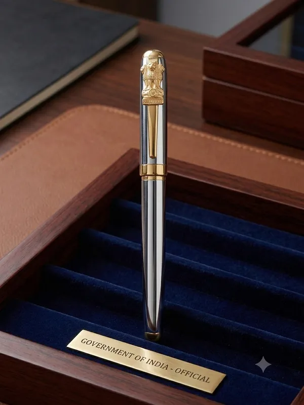 Montblank_Ashoka_Emblem_Two_Tone_Executive_Pen_Silver