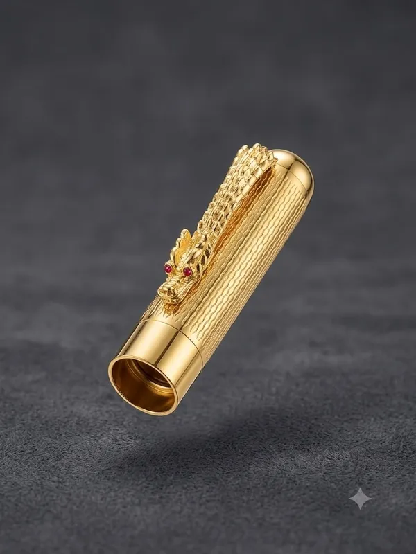 Montblank_Gold_Dragon_Sculpt_Ruby_Eye_Steel_Ball_Pen