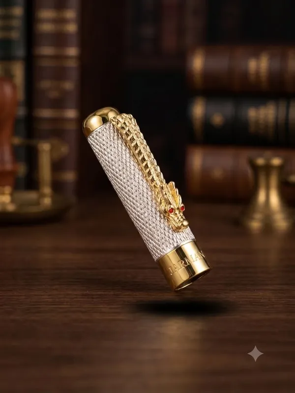 Montblank_Silver_Dragon_Sculpt_Brass_Ball_Pen