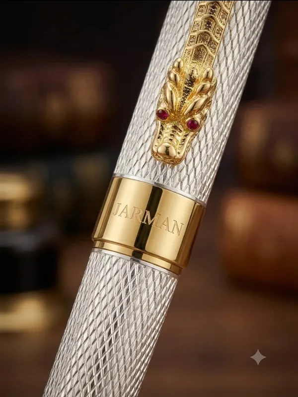 Montblank_Silver_Dragon_Sculpt_Brass_Ball_Pen