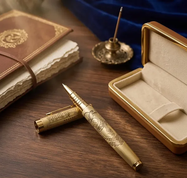 Montblank_Krishna_Ji_Jai_Shree_Krishna_Engraved_Brass_Pen_Gold