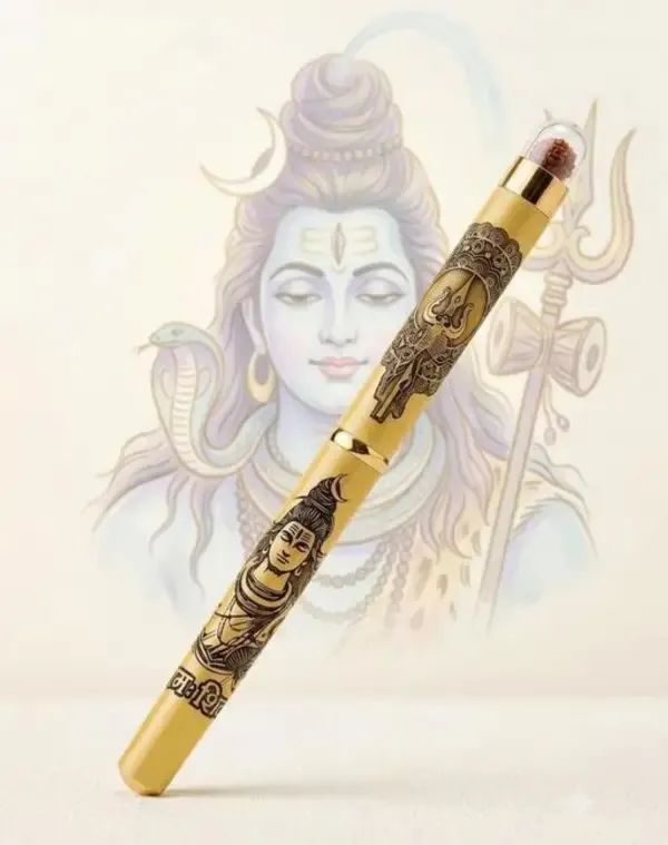 Montblank_Rudraksh_Mahadev_Shiva_Inspired_Brass_Pen_Gold
