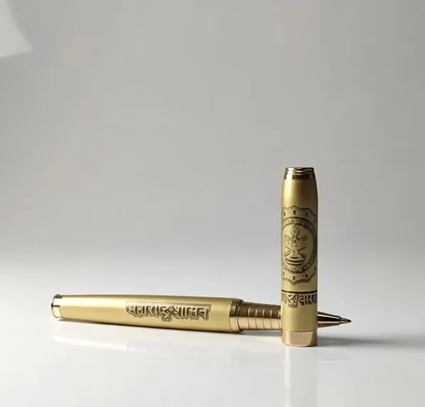 Montblank_Government_Of_Maharashtra_Brass_Executive_Pen_Gold