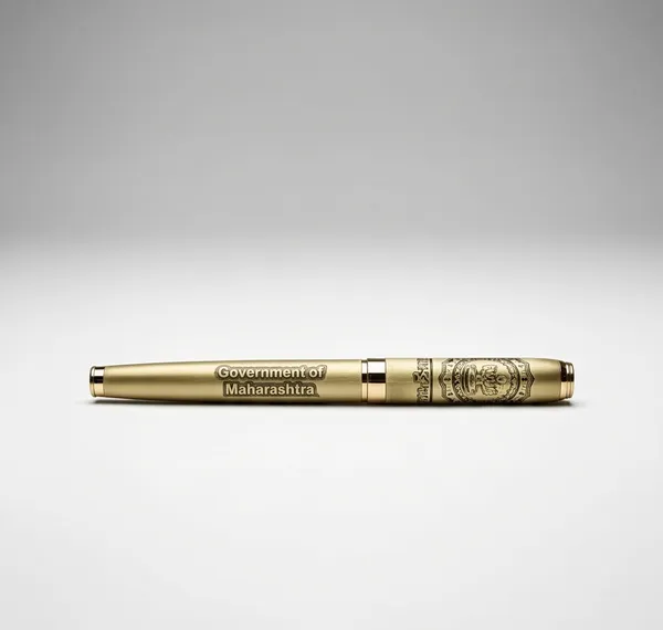 Montblank_Government_Of_Maharashtra_Brass_Executive_Pen_Gold
