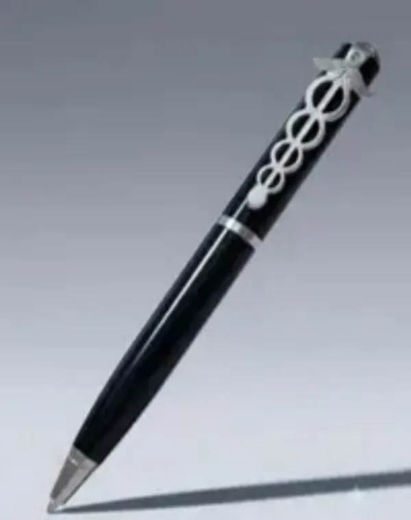 Montblank_Silver_Medical_Emblem_Brass_Ball_Pen