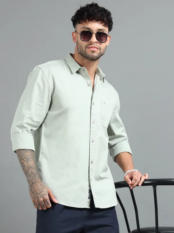 Tom_Mackler_Men_Solid_Casual_Multicolor_Shirt