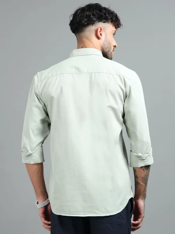 Tom_Mackler_Men_Solid_Casual_Multicolor_Shirt