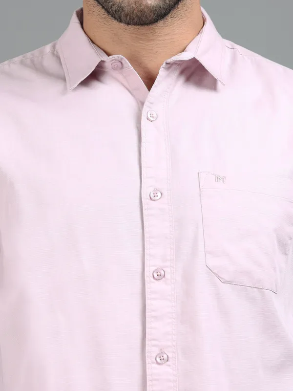 Tom_Mackler_Men_Solid_Casual_Pink_Shirt