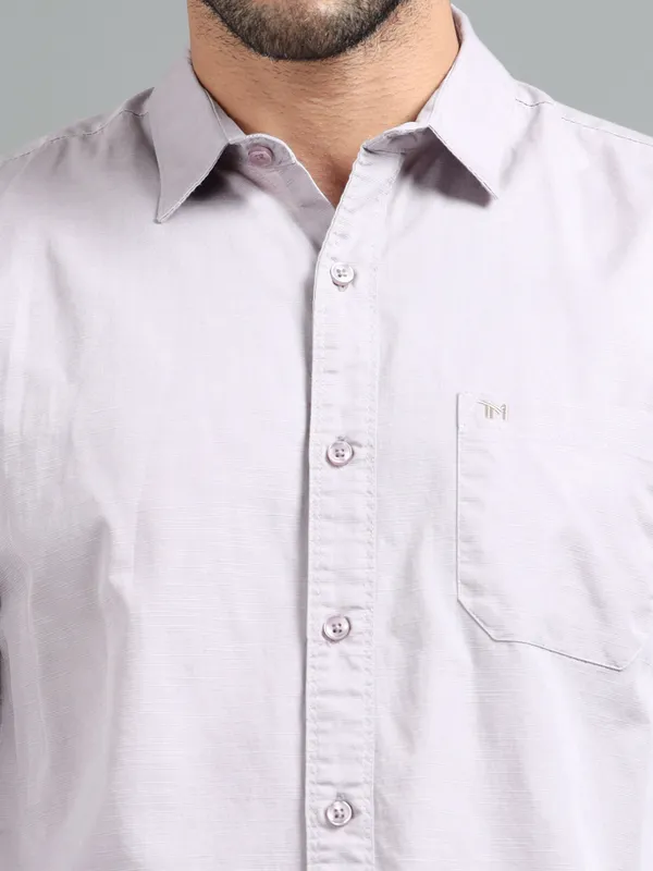Tom_Mackler_Men_Solid_Casual_Purple_Shirt