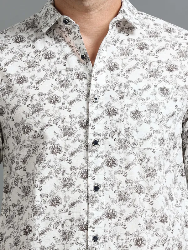 Tom_Mackler_Men_Printed_Casual_White_Shirt
