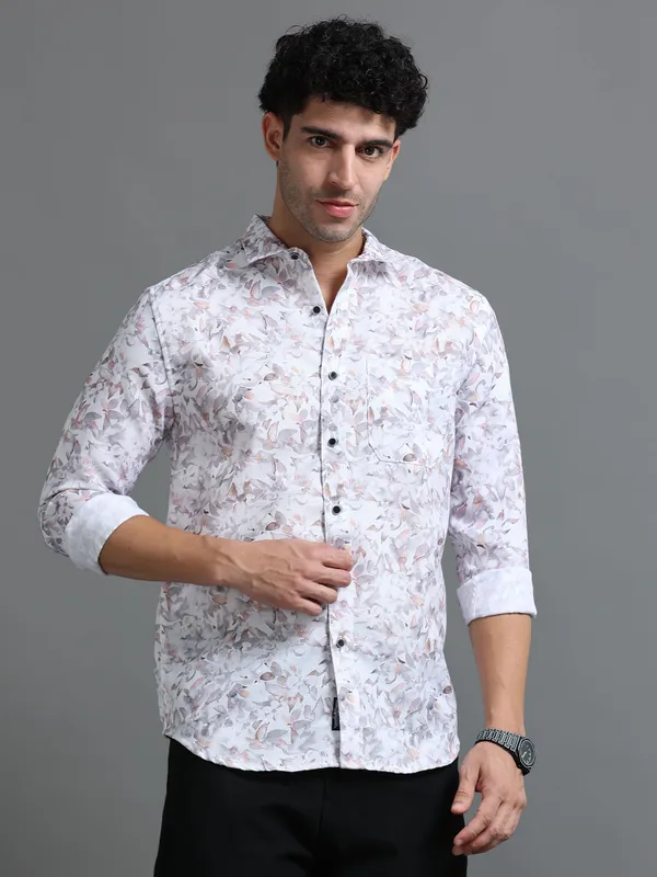 Tom_Mackler_Men_Printed_Casual_White,_Brown_Shirt