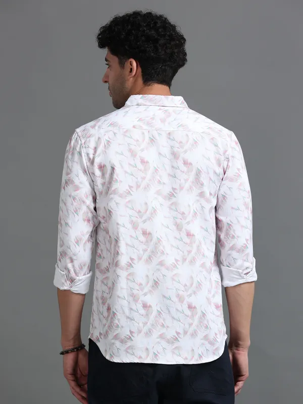 Tom_Mackler_Men_Printed_Casual_White,_Pink_Shirt
