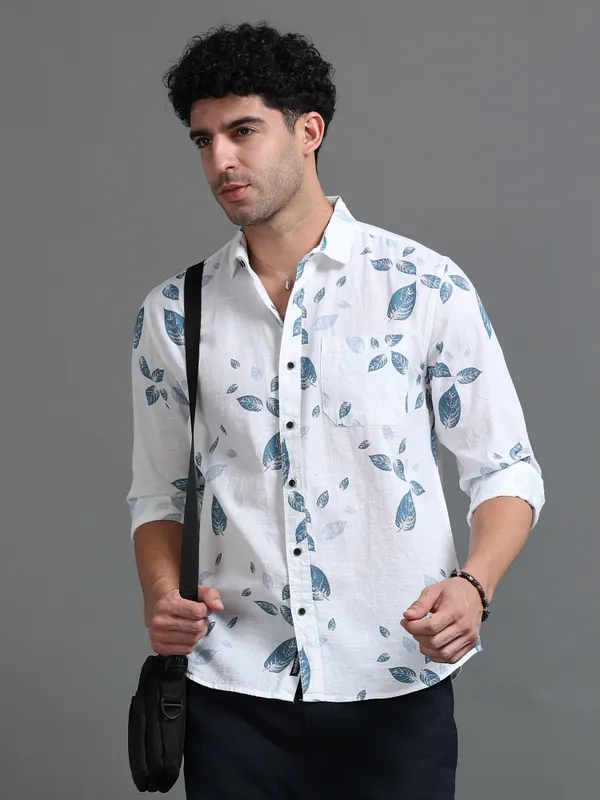 Tom_Mackler_Men_Printed_Casual_White,_Blue_Shirt