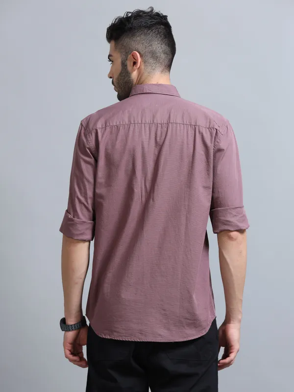 Tom_Mackler_Men_Solid_Casual_Multicolor_Shirt