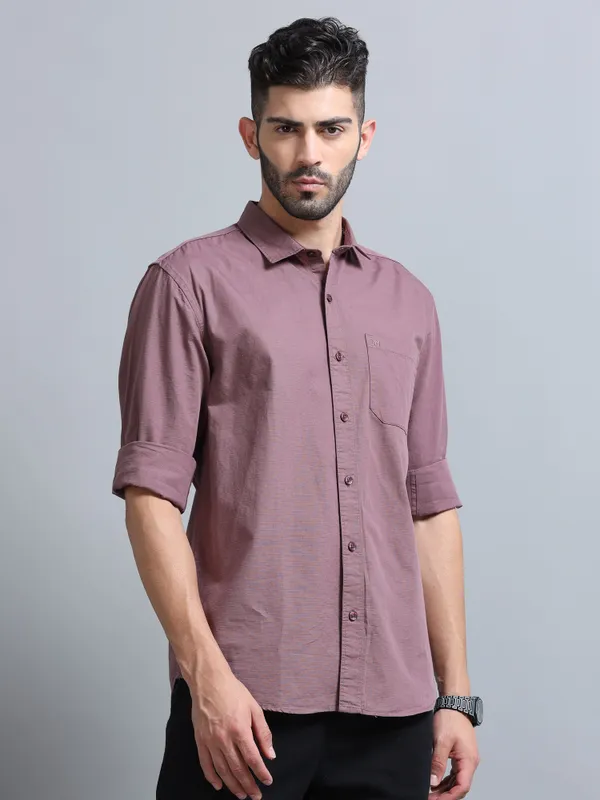 Tom_Mackler_Men_Solid_Casual_Multicolor_Shirt