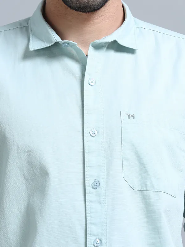 Tom_Mackler_Men_Solid_Casual_Light_Blue_Shirt