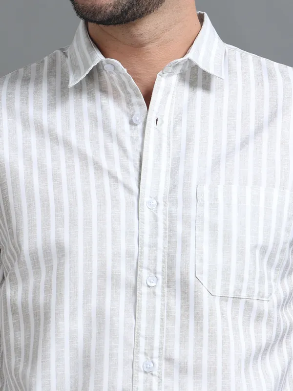 Tom_Mackler_Men_Striped_Casual_Grey_Shirt