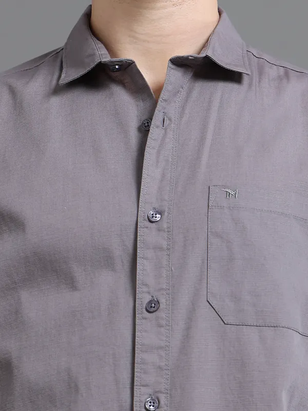 Tom_Mackler_Men_Solid_Casual_Grey_Shirt