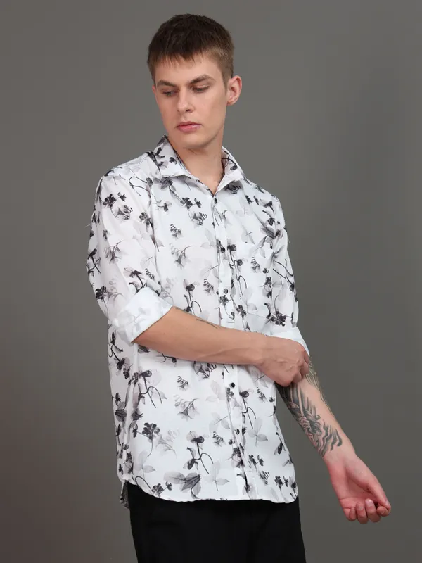 Tom_Mackler_Men_Printed_Casual_Black_Shirt