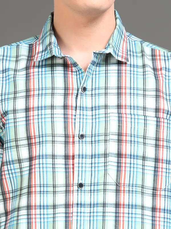 Tom_Mackler_Men_Checkered_Casual_Multicolor_Shirt