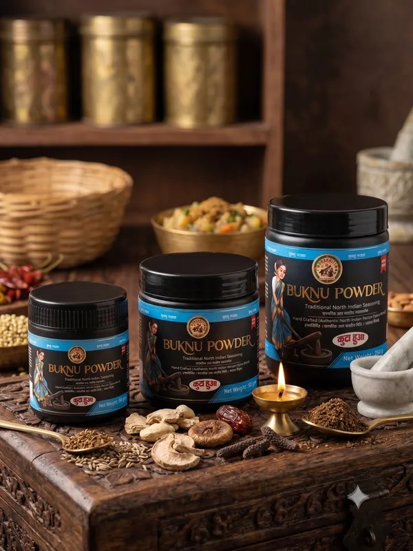 Buknu_/_बुकनु__(Traditional_North_Indian_Spice_Mix)_((पारंपरिक_उत्तर_भारतीय_मसाला_मिश्रण)_-_Powder/कूटा_हुआ