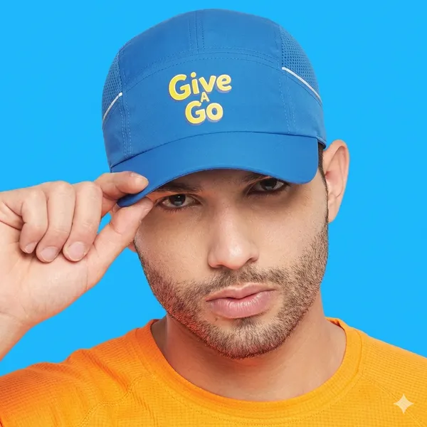 OMNY_Sports_Cap_for_Men_|_Lightweight_Breathable_Quick-Dry_Mesh_Baseball_Cap_|_Adjustable_Unisex_Running,_Gym,_Cycling_&_Outdoor_Athletic_Hat