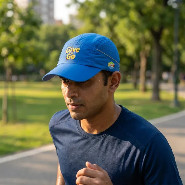 OMNY_Sports_Cap_for_Men_|_Lightweight_Breathable_Quick-Dry_Mesh_Baseball_Cap_|_Adjustable_Unisex_Running,_Gym,_Cycling_&_Outdoor_Athletic_Hat