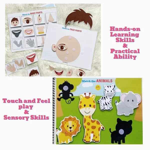 OMNY_Toddler_Busy_Book_Activity_Binder_For_Kids,25_in_1_Interactive_Preschool_Busy_Book_for_Children_Age_2_to_5_Years,_Early_Learning_Montessori_Book,Water_and_Tear_Proof_,Fun_Play_Learning