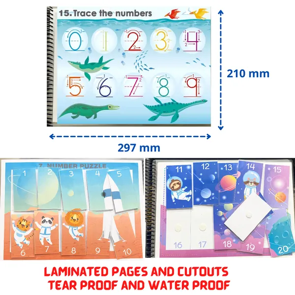OMNY_Numbers_Busy_Book,_kindergarten_Maths_Activity_Binder,_Covers_20_Topics_of_LKG_and_UKG_number_Skills_for_Children_Age_2_to_5_years,_Tear_and_Water_Proof,_Daily_Fun_Play_Learning