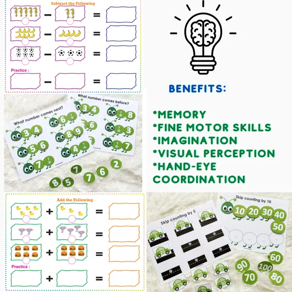 OMNY_Numbers_Busy_Book,_kindergarten_Maths_Activity_Binder,_Covers_20_Topics_of_LKG_and_UKG_number_Skills_for_Children_Age_2_to_5_years,_Tear_and_Water_Proof,_Daily_Fun_Play_Learning