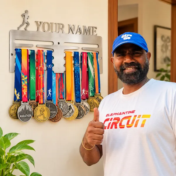 OMNY_Creation_Rust-Free_Stainless_Steel_Medal_Hanger_for_Wall_Display_–_Personalized_Medal_Holder_with_Your_Name,_Holds_Up_to_60_Medals_to_Display_Your_Achievements