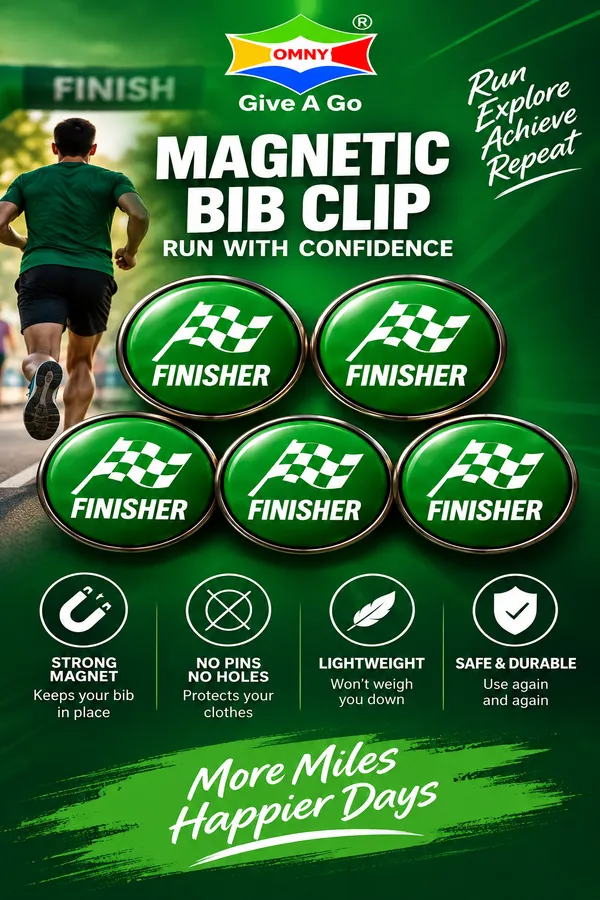 OMNY_Magnetic_Bib_Clips_–_Green_Finisher
