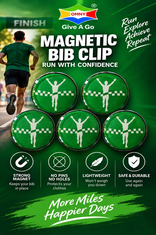 OMNY_Magnetic_Bib_Clips_–_Green_Finisher