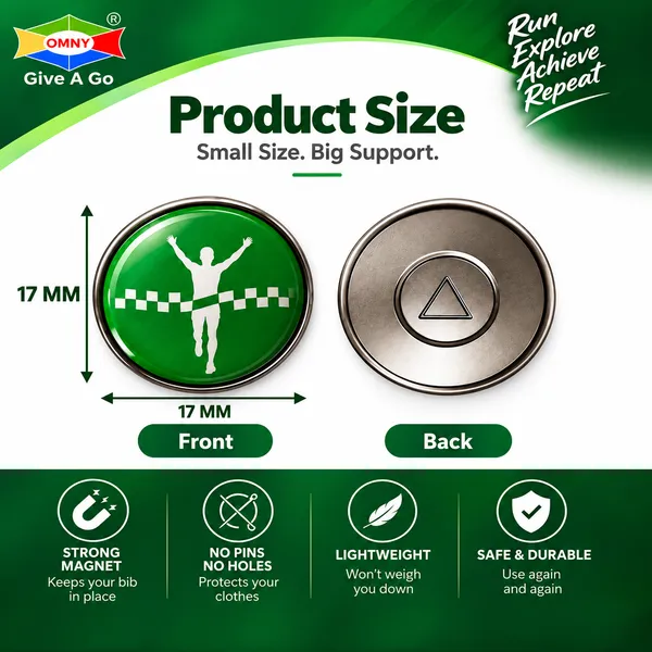 OMNY_Magnetic_Bib_Clips_–_Green_Finisher