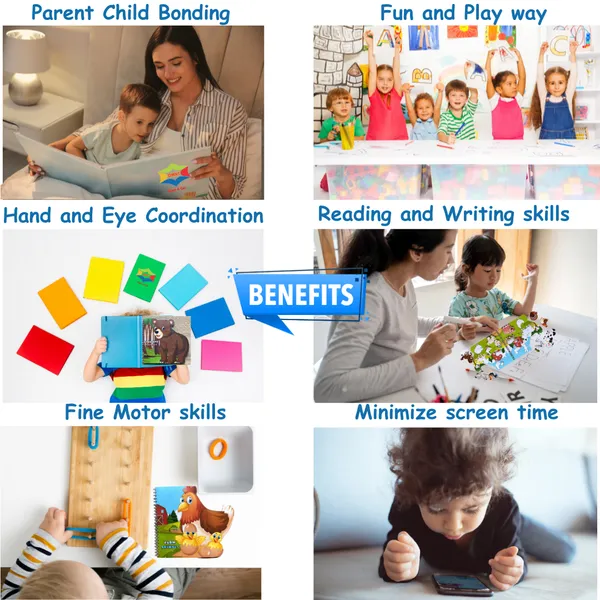 OMNY_My_First_Busy_Book_for_Toddlers_2–4_Years_|_Montessori_Preschool_Activity_Binder_with_30_Learning_Activities_|_Reusable_Quiet_Book_for_Boys_and_Girls_|_Fine_Motor_Skills,_Early_Learning_&_Screen-Free_Play