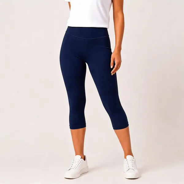 Navy_Premium_Cotton_And_Elastane_Capri_For_Women