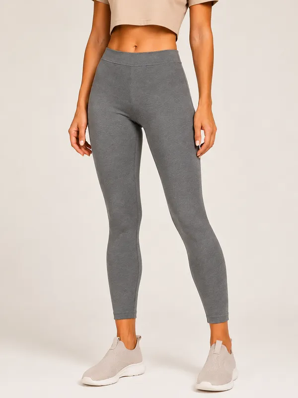 Grey_Premium_Cotton_And_Elastane_Ankle_Pant_For_Women