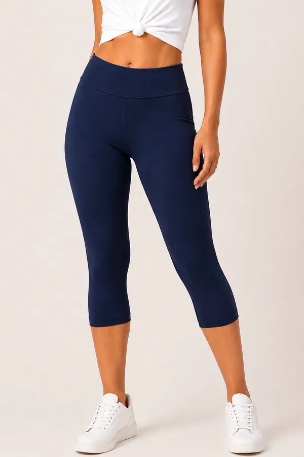 Navy_Premium_Cotton_And_Elastane_Capri_For_Women