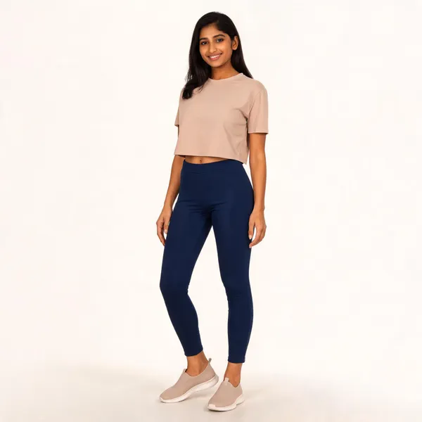 Navy_Premium_Cotton_And_Elastane_Ankle_Pant_For_Women
