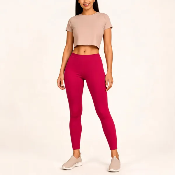 Magenta_Premium_Cotton_And_Elastane_Ankle_Pant_For_Women