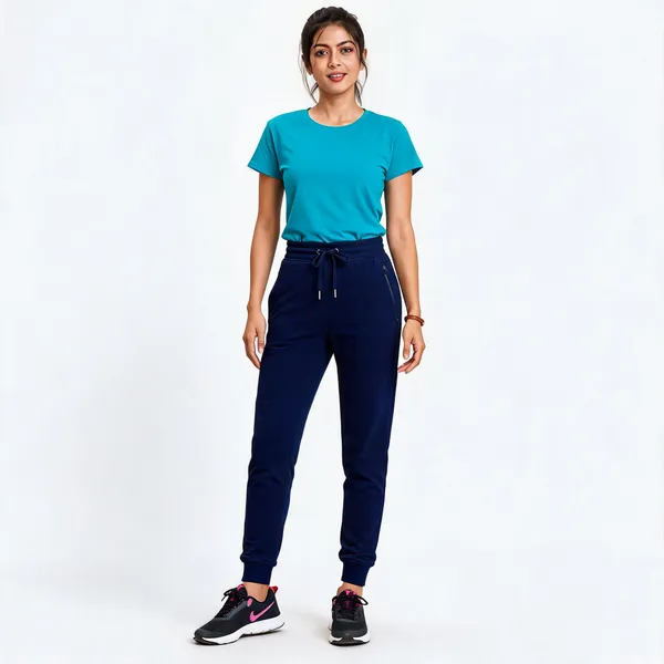 Navy_Premium_Loop_Knit_With_Elastane_Joggers_For_Women