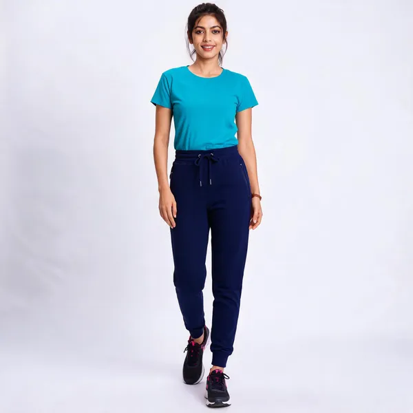 Navy_Premium_Loop_Knit_With_Elastane_Joggers_For_Women