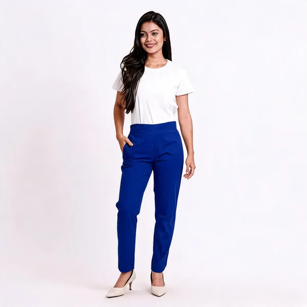 Blue_Premium_Cotton_Pant_For_Women