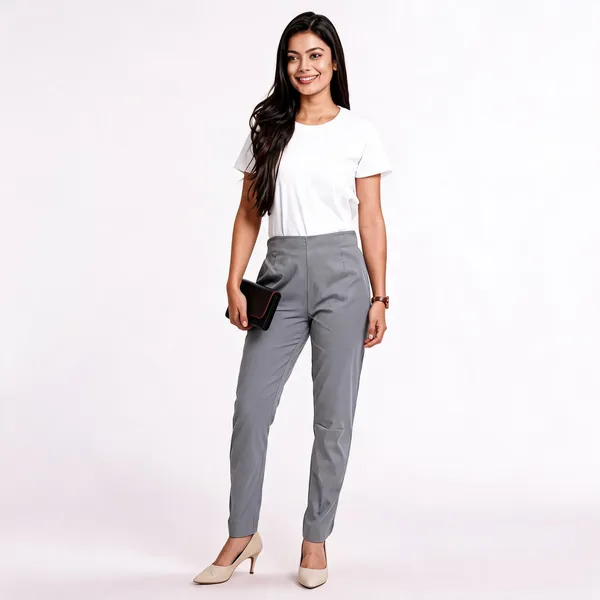Grey_Premium_Cotton_Pant_For_Women
