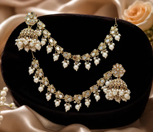 Gold_Tone_Alloy_Kundan_Pearl_Necklace_Set_For_Women