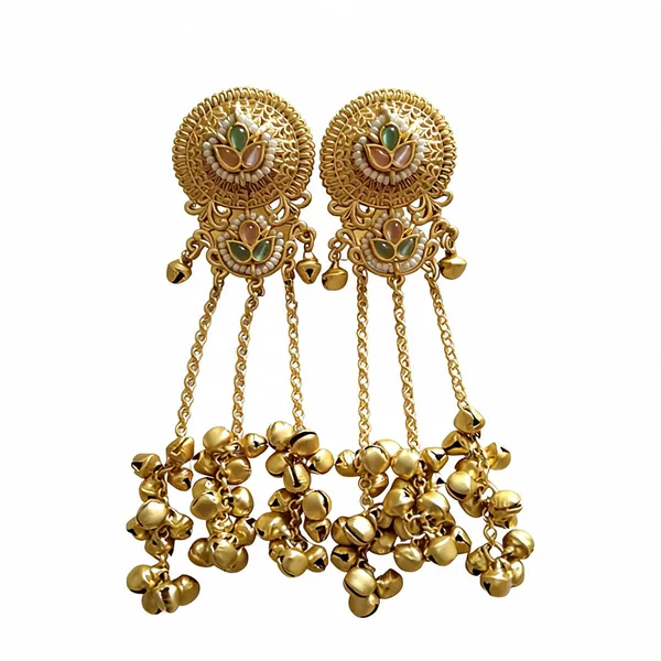 Multicolor_Gold_Tone_Alloy_Jhumka_Style_Dangler_Earrings_For_Women