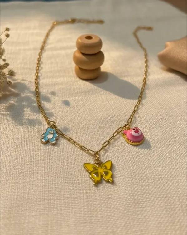 Gold_Tone_Alloy_Charm_Chain_Necklace_For_Women