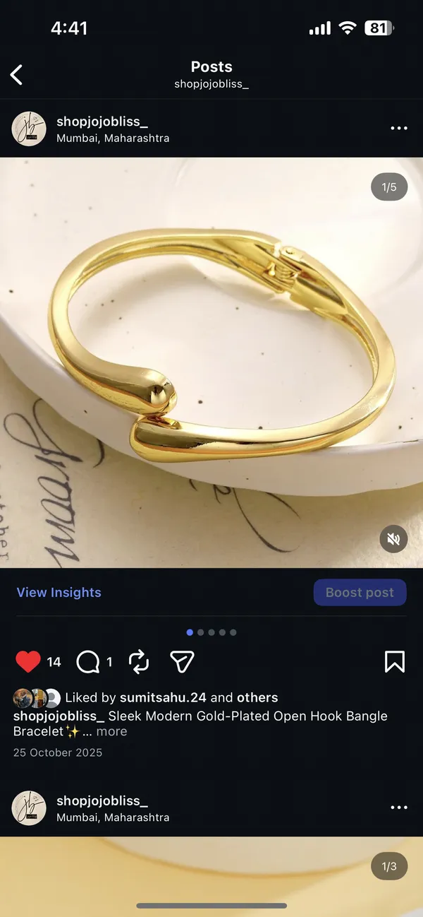 Gold_Plated_Alloy_Open_Hook_Bangle_Bracelet_For_Women